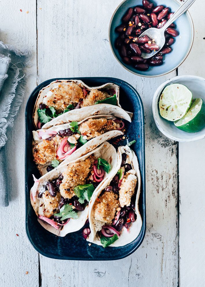 wraps met krokante kip