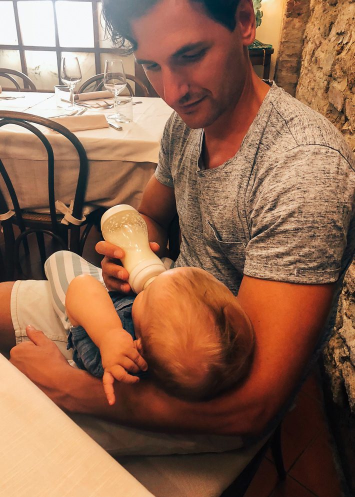 Uit eten gaan met een baby