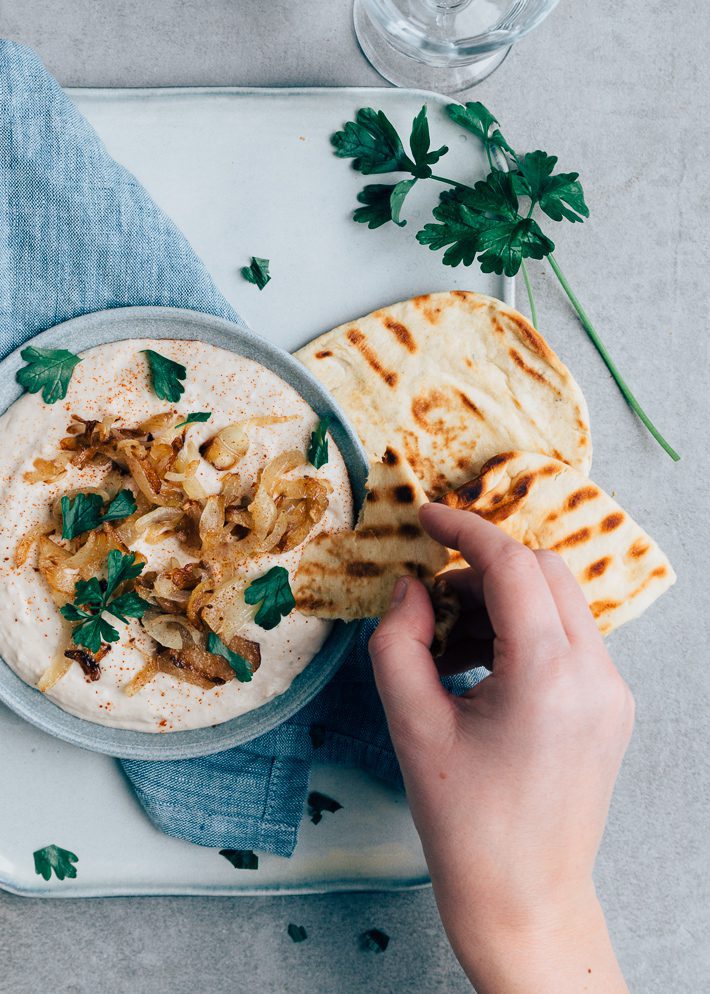 Recept witte bonen hummus