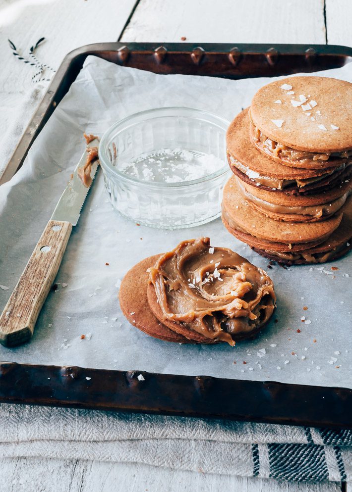 koekjes met caramel