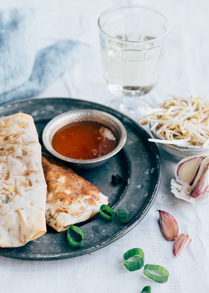 Loempia uit de airfryer