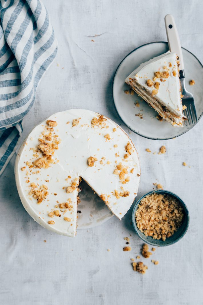 Gezonde carrot cake