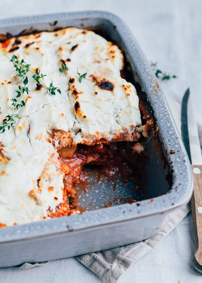 lasagne met veel groente