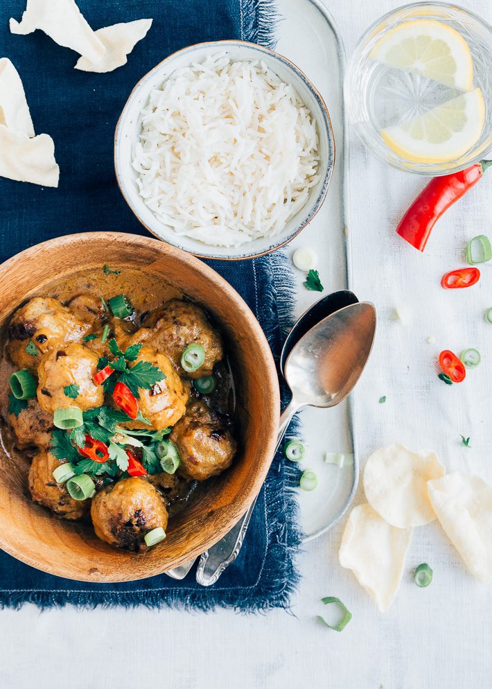 gestoofde rendangballetjes