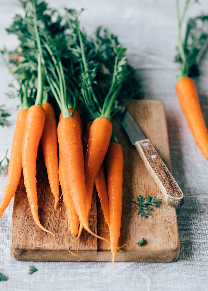 Geroosterde wortelsalade