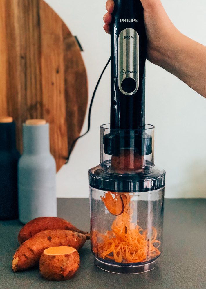 staafmixer met spiralizer