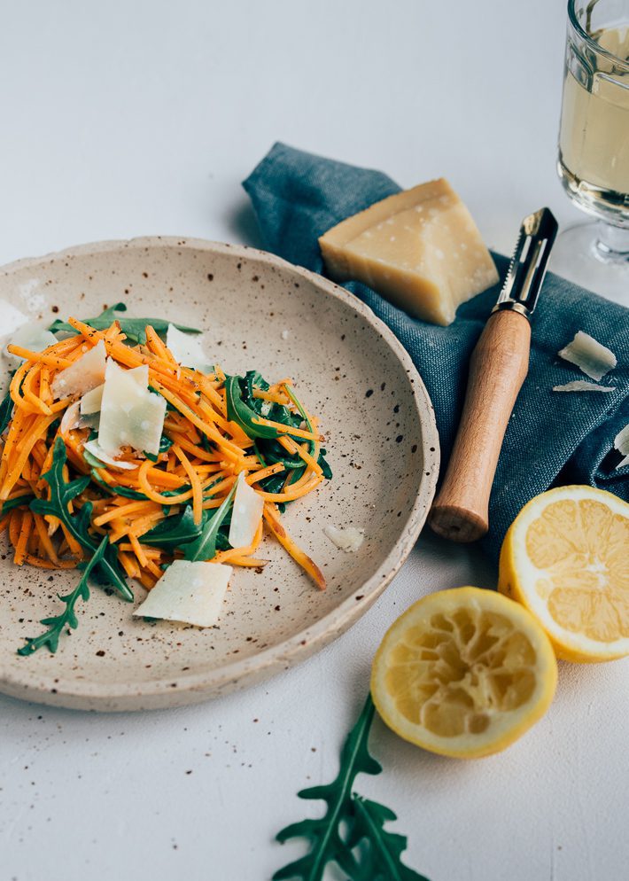 zoete aardappelpasta