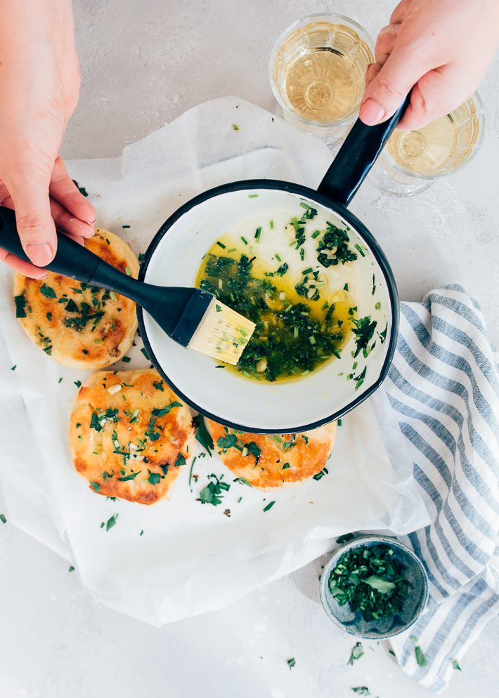 knoflook kruidenbroodjes