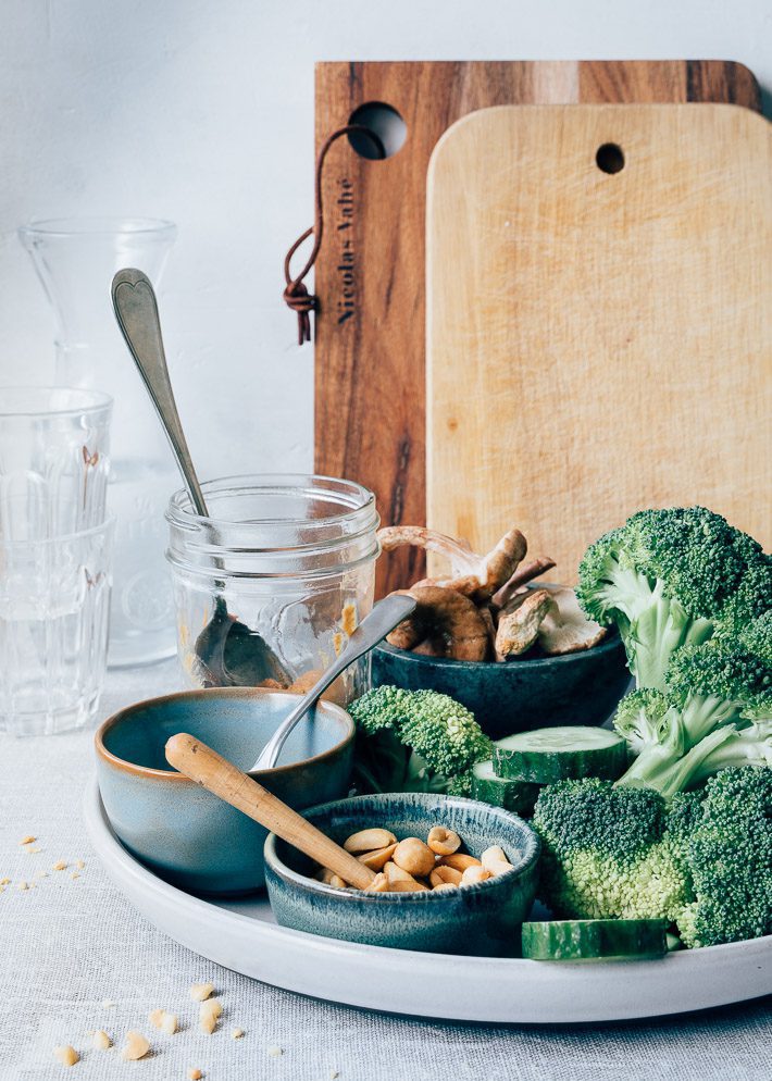 Gegrilde broccoli salade