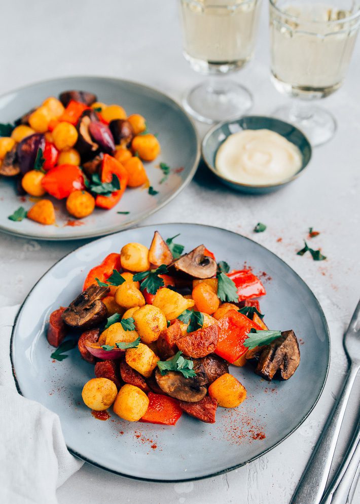 spaanse aardappelschotel