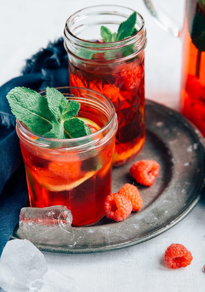 Hibiscus ijsthee maken