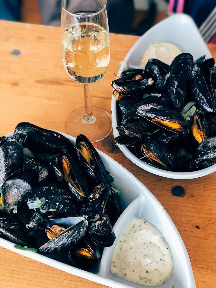 mosselen eten