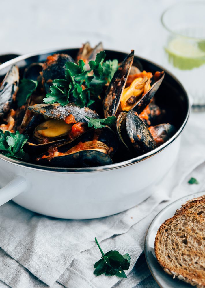 Spaanse mosselen recept