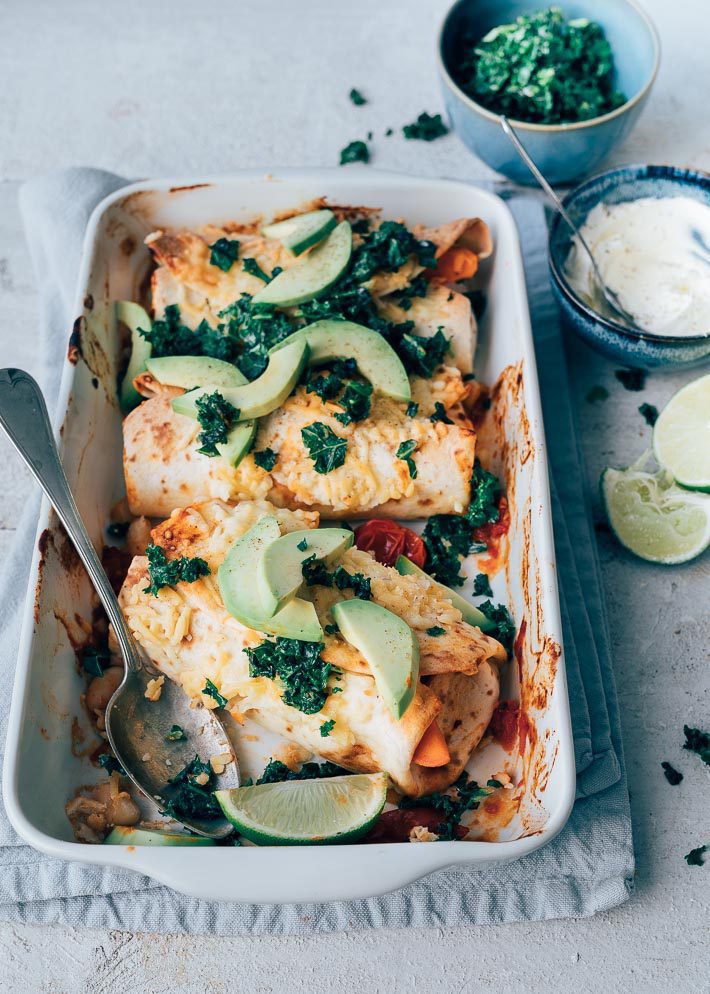Vega enchiladas