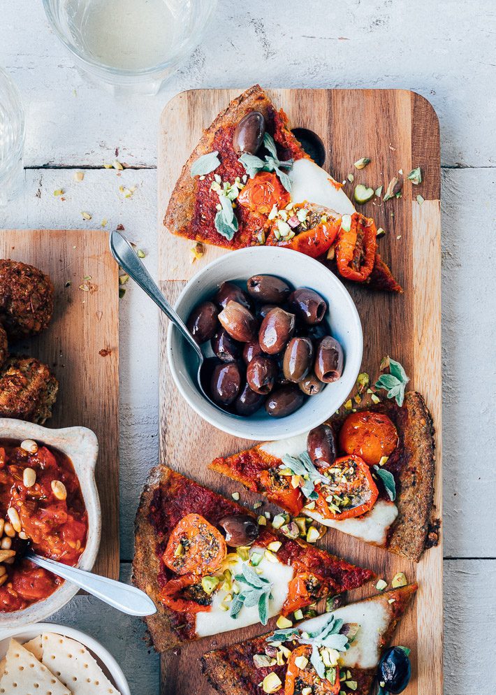 Broccolipizza slices