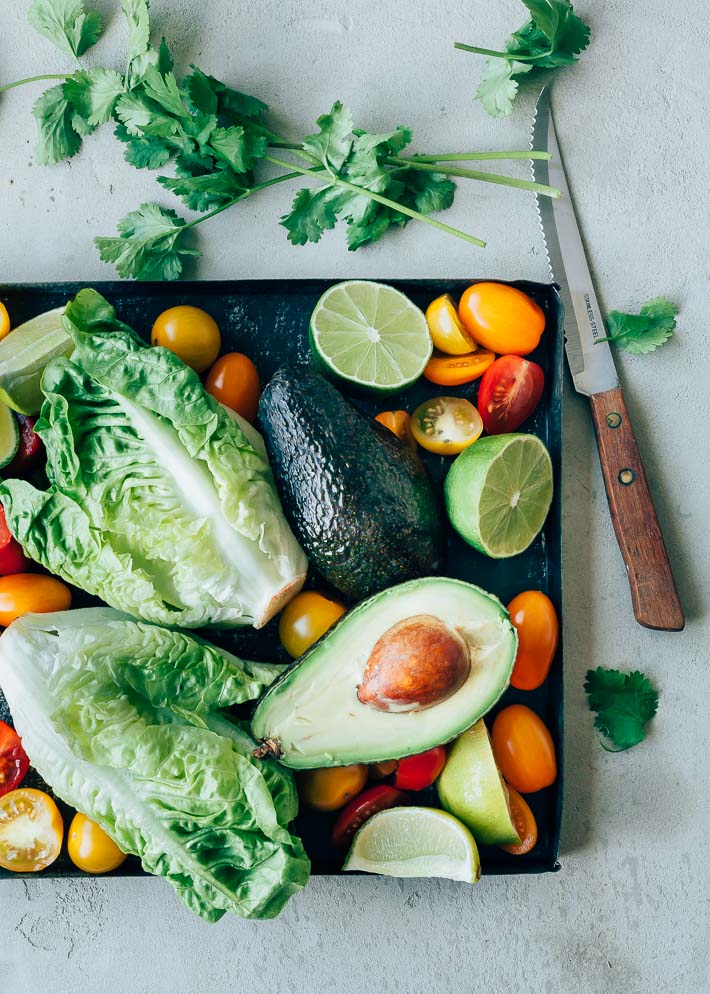 Mexicaanse sla wraps