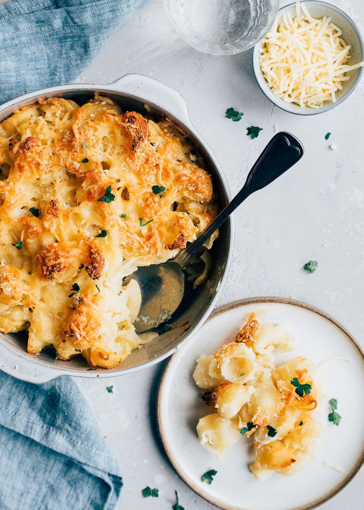 mac & cheese met bloemkool