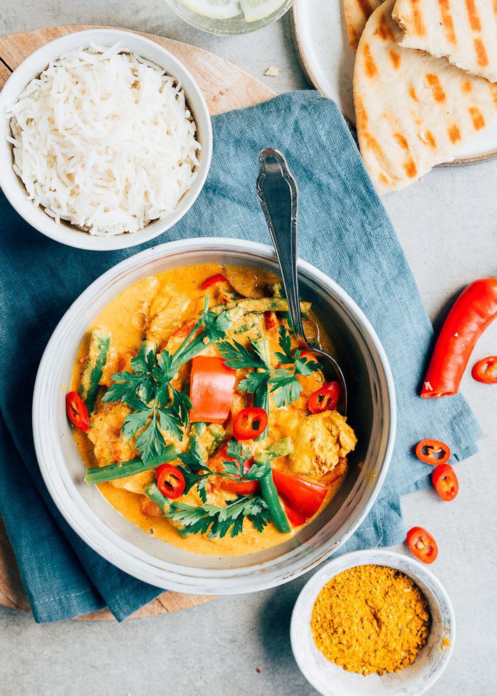 zelf kip madras maken