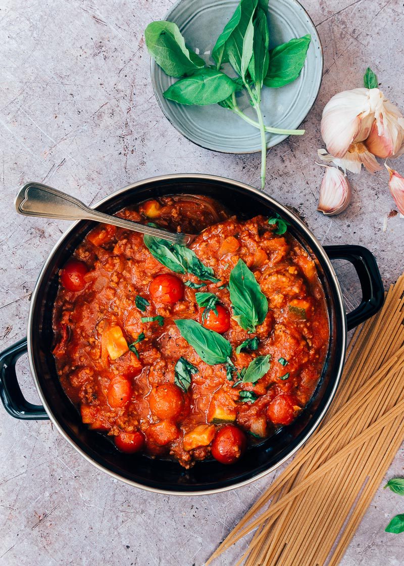 bolognesesaus recept