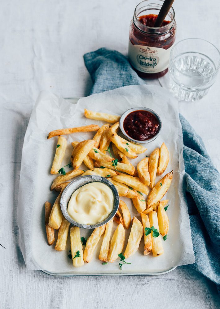 zelfgemaakte friet uit de airfryer