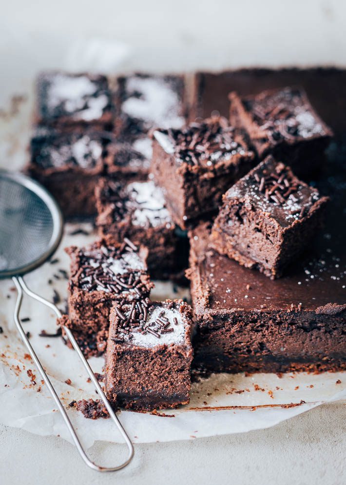 Choco cheesecake blokjes