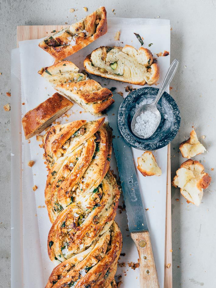 Knoflookboter brood