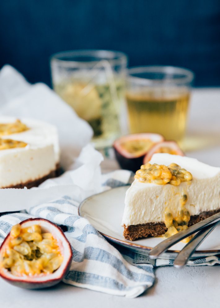 Recept monchoutaart met passievrucht