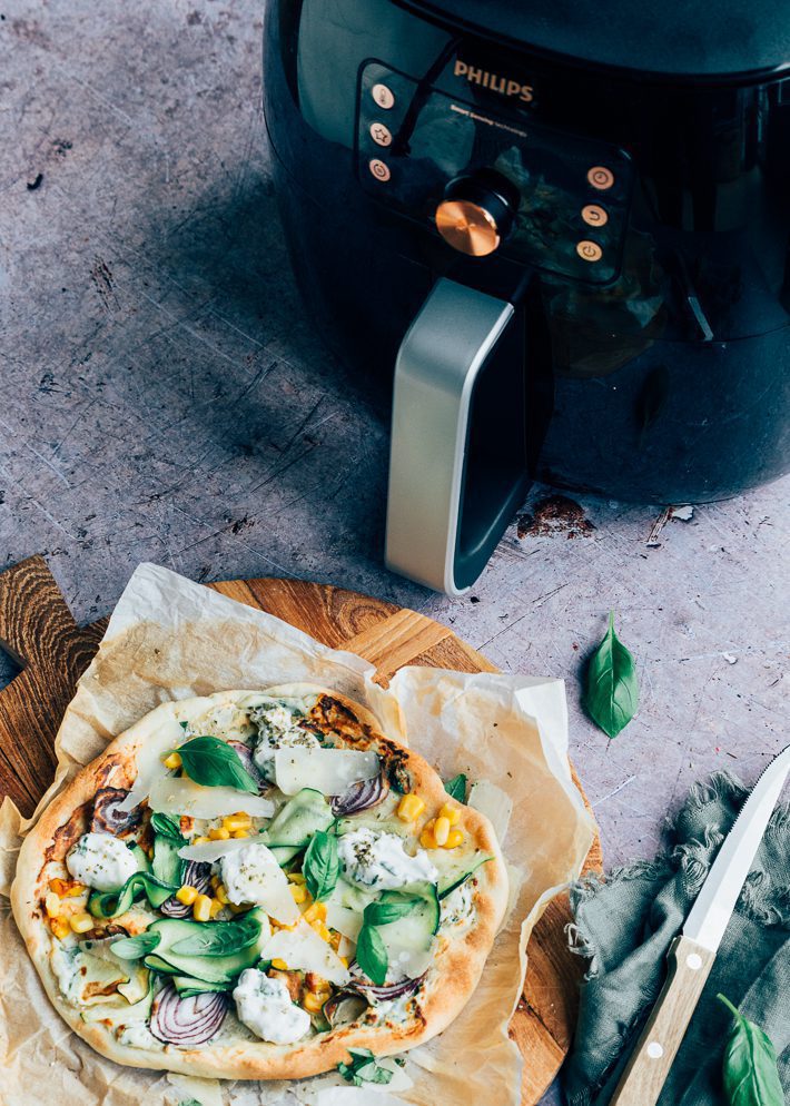 Pizza airfryer recept