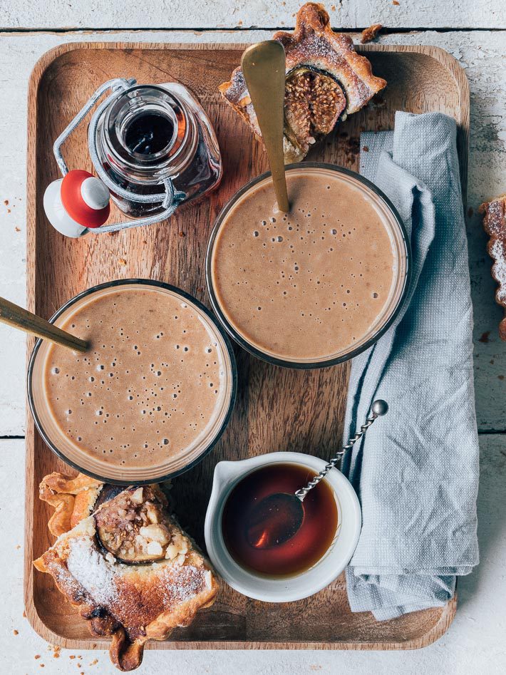 Dadel shake met tahin