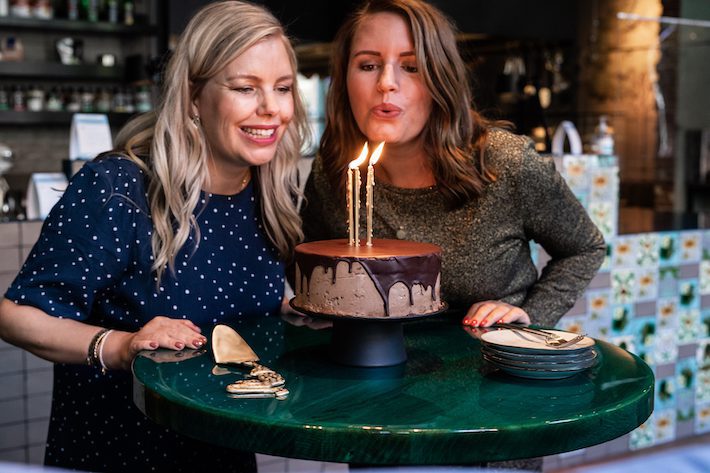 feest pauline en annika