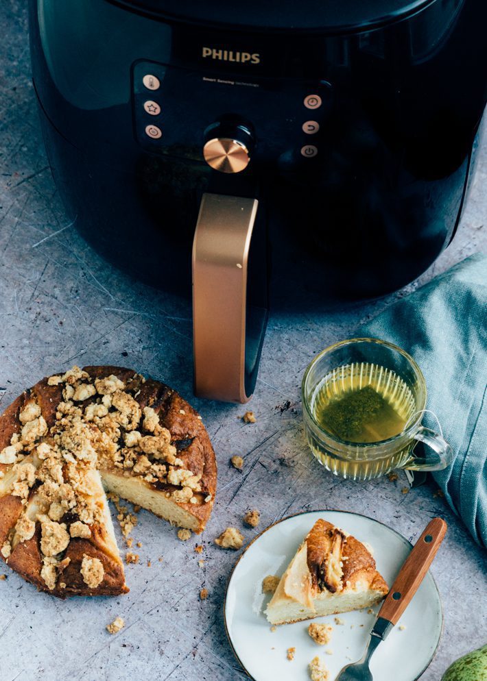 Perencake uit de Airfryer