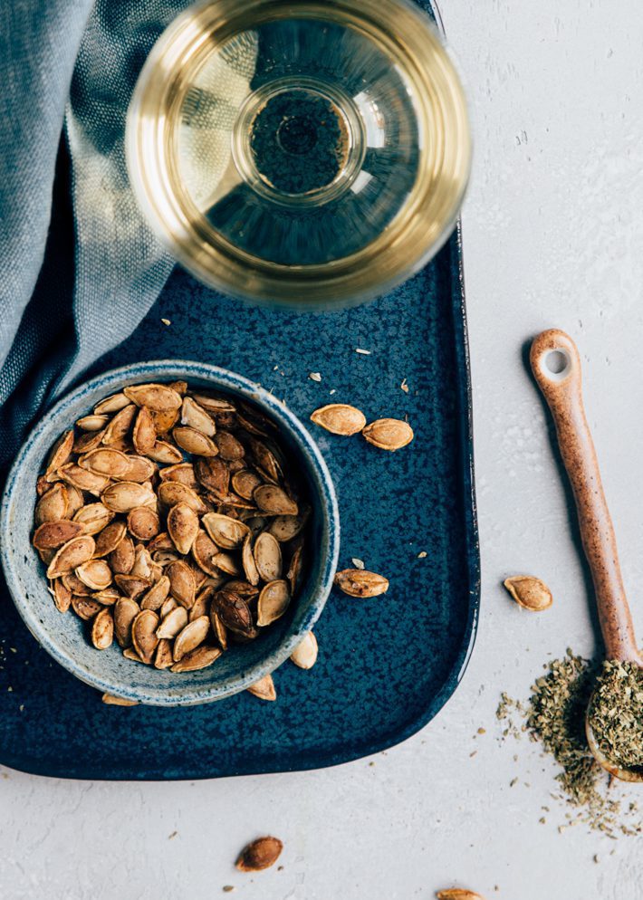 Zelf pompoenpitten roosteren