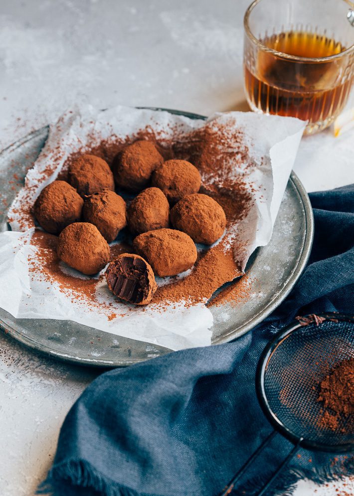 makkelijke chocoladetruffels