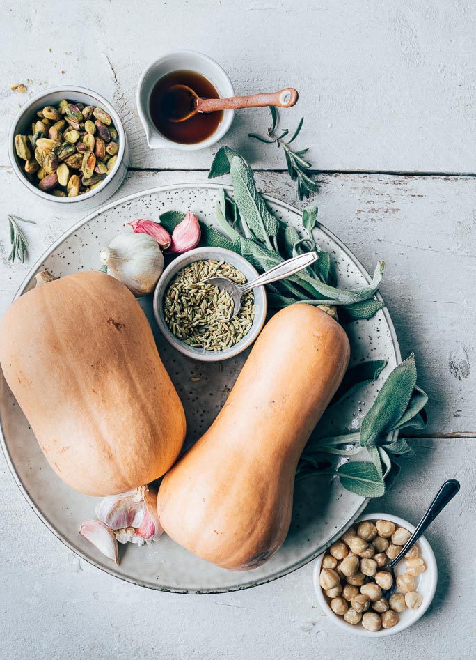 ingrediënten pompoen