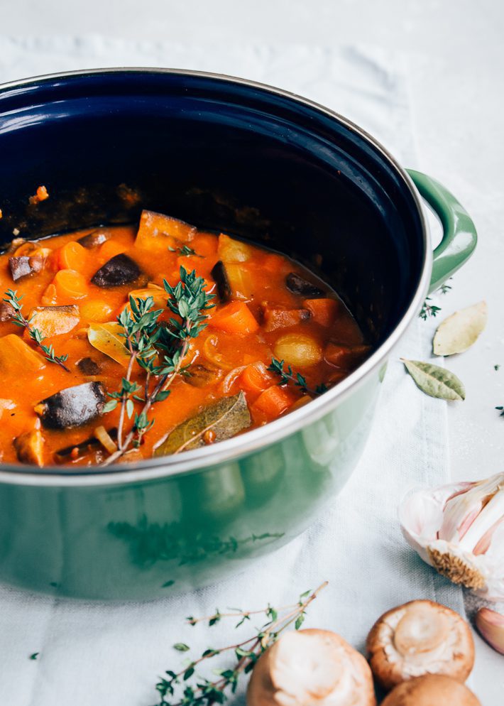 Kerstrecept vegetarische stoofpot