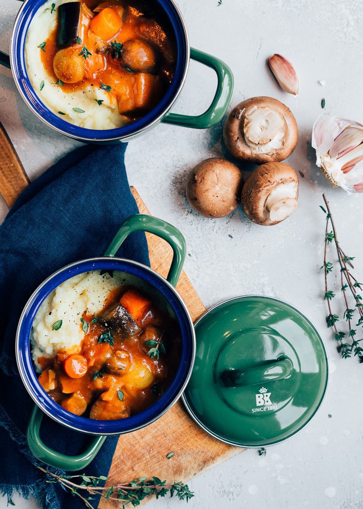 Recept vega Boeuf Bourguignon