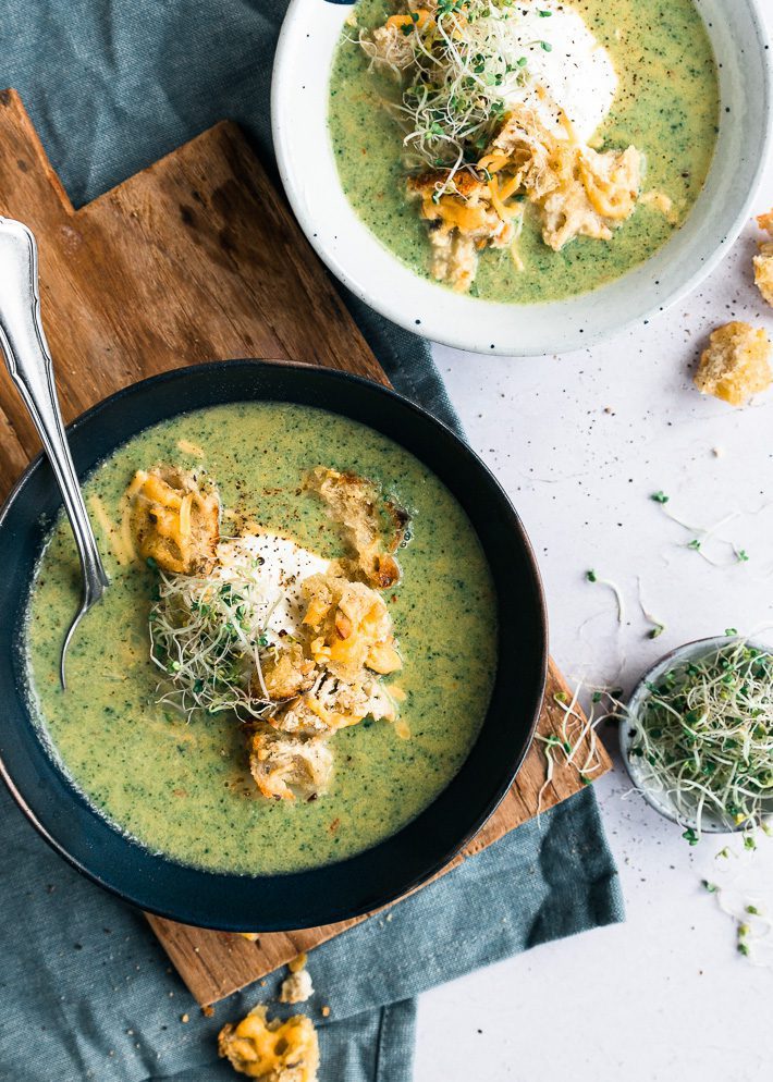 broccolisoep recept