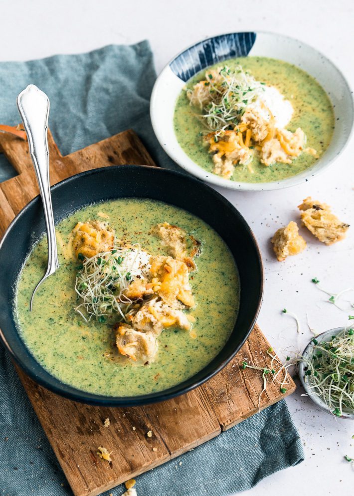 broccolisoep recept