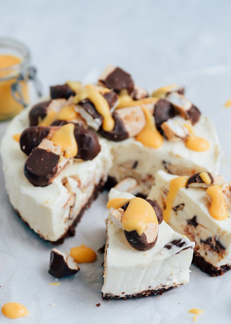 Bokkenpootjes taart met advocaat