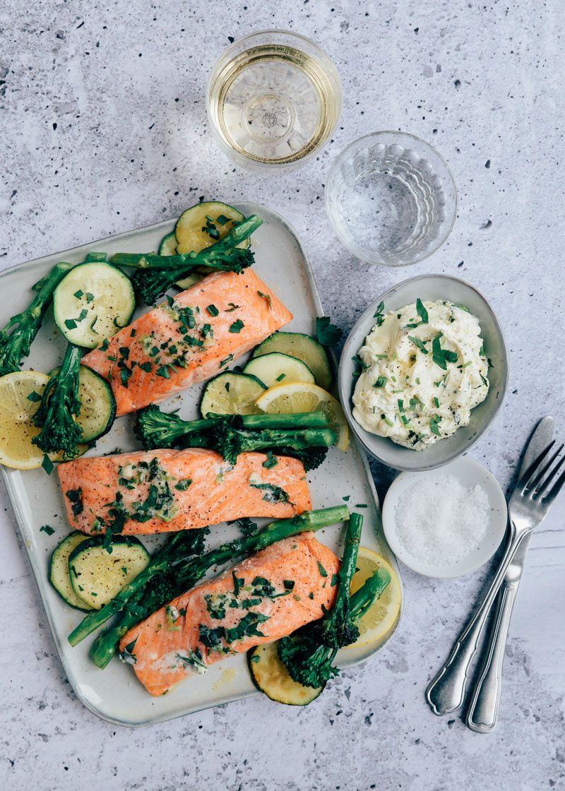 Gezond zalm recept