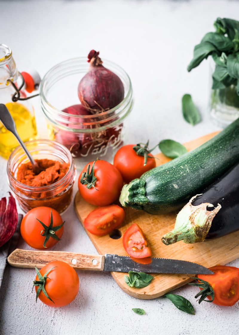 ingrediënten courgette