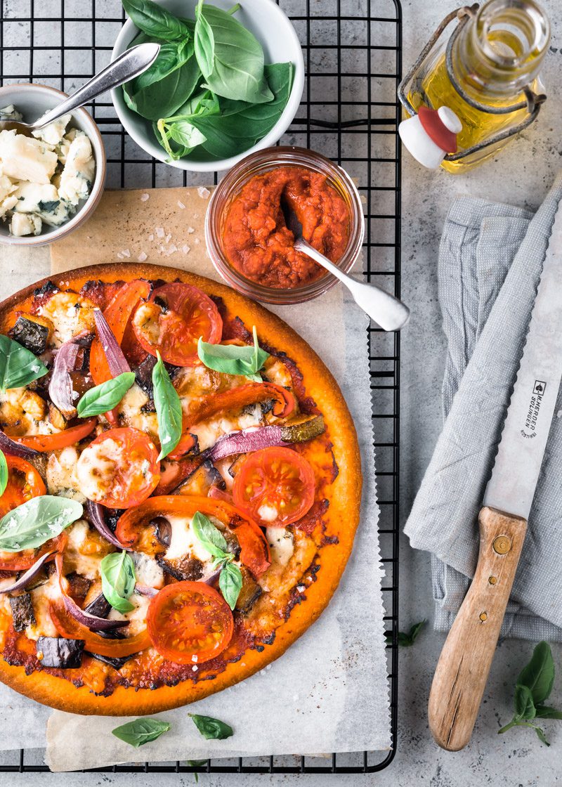 bloemkool pizzabodem