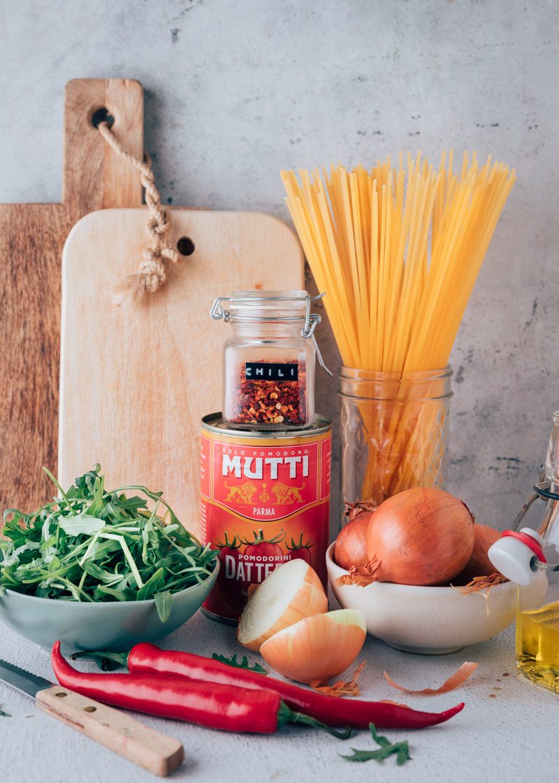 ingrediënten pasta