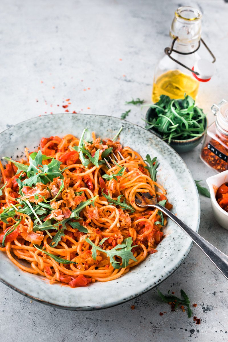 Pasta arrabbiata
