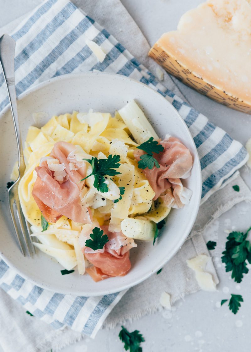 Pasta recept asperges