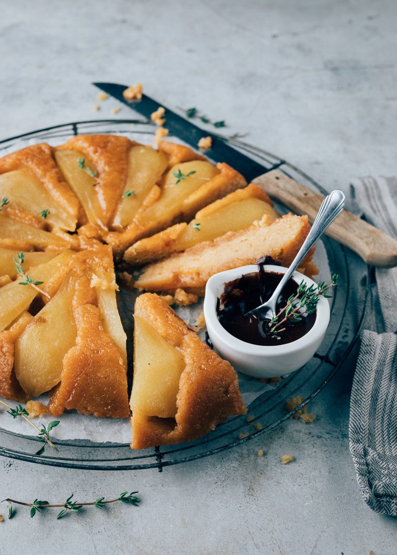 Tarte tatin peren