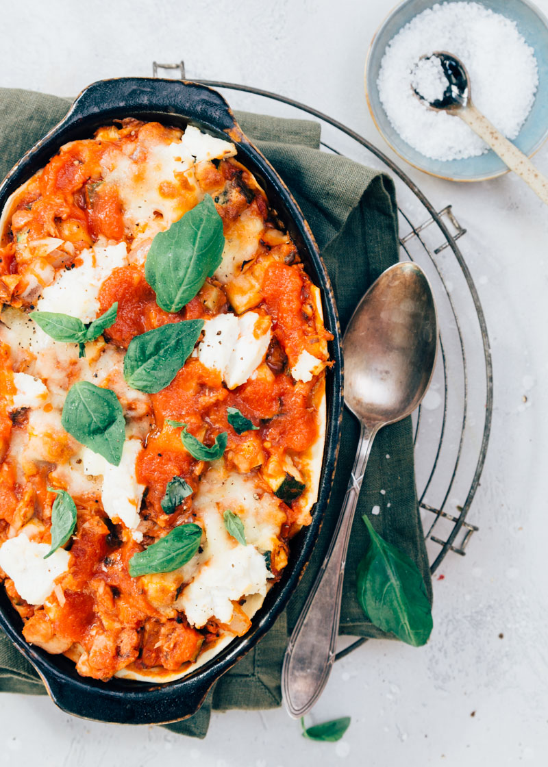 Tonijn lasagne recept