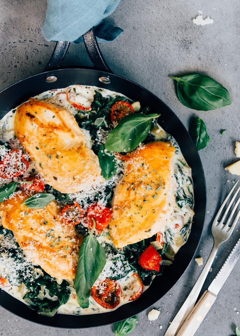 Kip in roomsaus recept