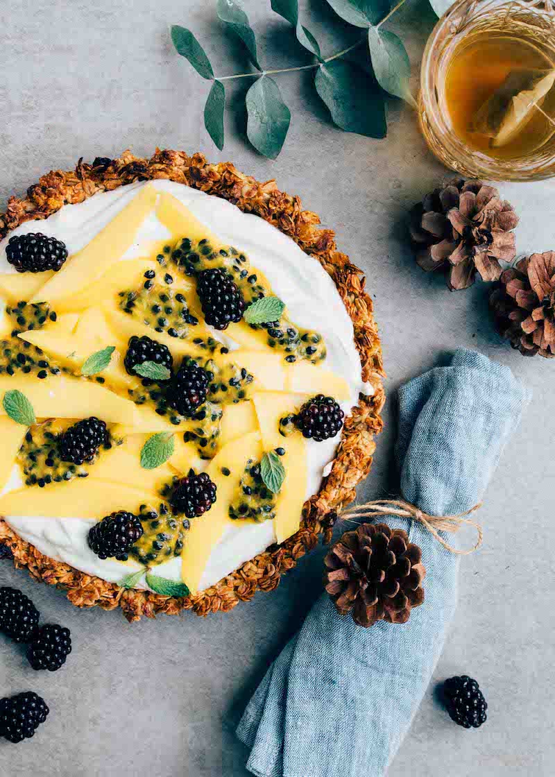 Gezonde ontbijttaart