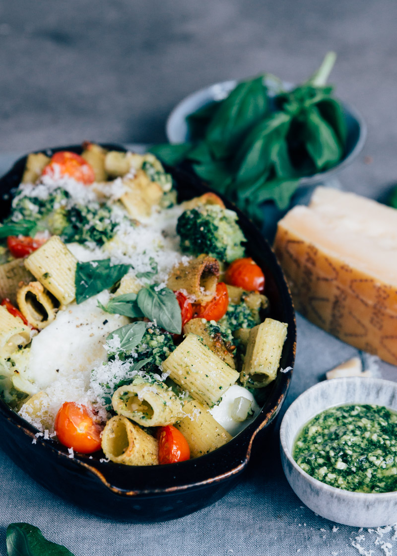 Pasta pesto recept
